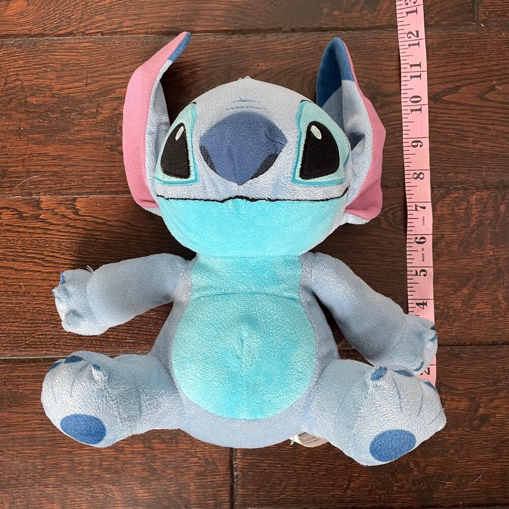 Disney Stitch Plush Lilo & Stitch Movie Blue Alien Stuffed Animal Soft Baby Toy
